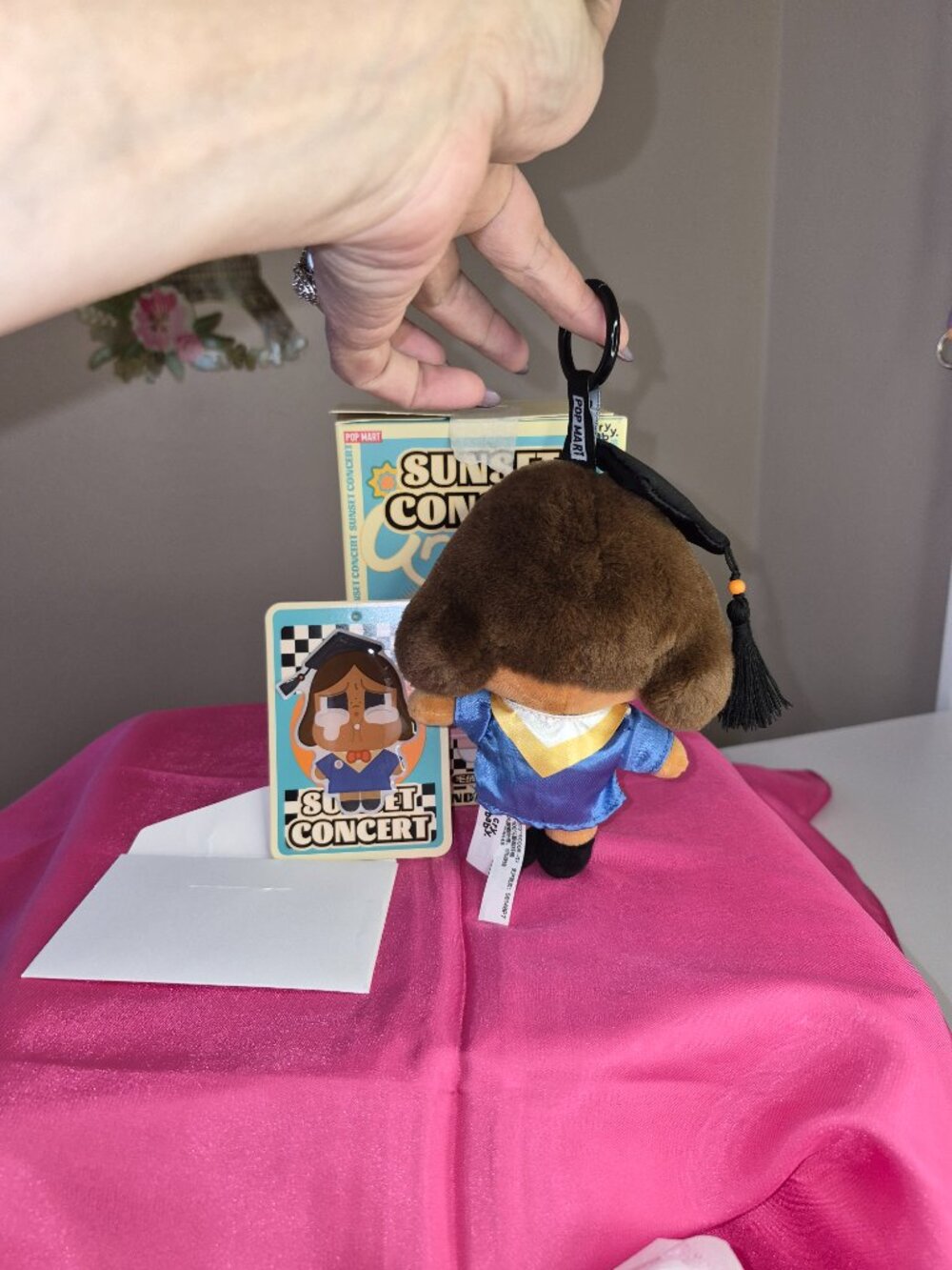 NIB POP Mart Crybaby Sunset Concert Series Plush "Graduation Season Secret". - Picture 2 of 4